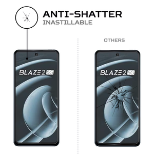 ฟิล์มกันรอยหน้าจอ ANTISHOCK สำหรับโทรศัพท์มือถือลาวา เบลซ 2 5G ฟิล์มป้องกันระดับพรีเมียม - Product Image 5