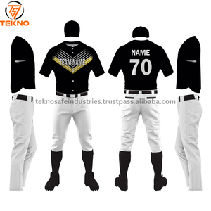 เสื้อเบสบอลทำเองผ้าโพลีเอสเตอร์เสื้อทีมชุดเบสบอลตรายี่ห้อส่วนตัว - Product Image 6