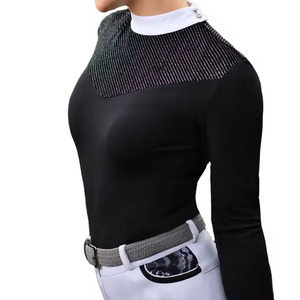 Top Grade Slim-Fit à manches longues Gym Yoga formation t-shirt séchage rapide Compression entraînement haut femmes t-shirt - Product Image 6