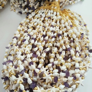 DAFNI BIG PAZAR Bohemian <b>Beaded</b> <b>Bracelet</b> with Natural Stone Precious Metal Alloy Micro Insert Unisex Gift - Product Image 4