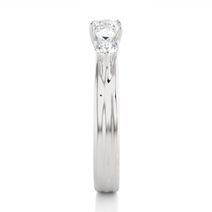 แหวนหมั้นเพชรเลี้ยงในห้องปฏิบัติการชุบทอง 14K คุณภาพสูงสำหรับผู้หญิง ได้รับการรับรองจาก IGI ทรงบริลเลียนต์ หรูหรา สามารถสั่งทำได้ ราคาประหยัด - Product Image 5