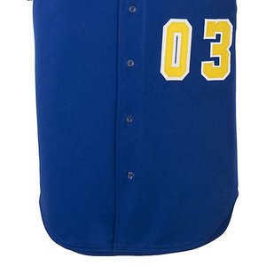 ชุดเสื้อกีฬาเบสบอล/ซอฟต์บอลที่มีน้ำหนักเบาใส่ได้ทั้งชายและหญิงพิมพ์ลายดิจิทัลแบบกำหนดเองโลโก้ป้องกันรังสียูวีระบายอากาศได้ดี - Product Image 4