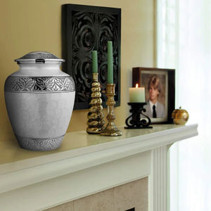 Newly Designed Adult Metal Cremation Urns Bulk Selling Ashes <b>Storage</b> Funeral Supplies for Cremations - Product Image 3