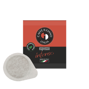 Caffè Iuliano Espresso Intenso 150 dosettes compostables Mélange italien - Product Image 2