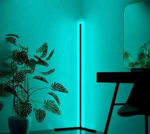 Minimalist LED Corner Floor <b>Lamp</b> Modern Art Zenith Design Elegant Corner Lighting Fixture - Product Image 6