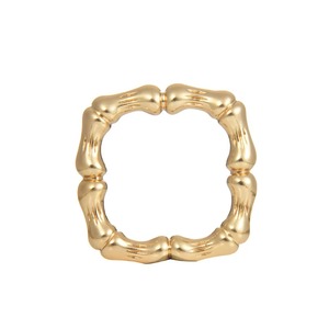 Porte serviette élégant en métal doré pour la décoration de table de mariage, fêtes, événements, hôtel, salle à manger, accessoire de serviette élégant - Product Image 3