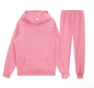 Conjunto de chándales y sudaderas deportivas personalizadas OEM de alta calidad 100% algodón transpirable hombres mujeres y niños logotipo personalizado sublimación en blanco - Product Image 2