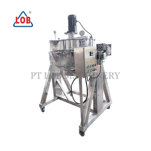 Olla industrial encamisada convencional LOB 300L, adecuada para industrias como la cerveza y la elaboración de mermeladas. - Product Image 2