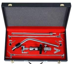 Ensemble complet de rétracteurs cérébraux Leyla, bras flexibles réglables, coffret en bois, manuel, qualité supérieure, certifié CE, classe II, neurochirurgical - Product Image 5