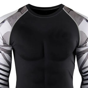 Ropa Deportiva Transpirable, Camiseta de Protección contra Rozaduras para Entrenamiento de Lucha, Camiseta de Protección contra Rozaduras de Alta Calidad, Nuevo Estilo, Camiseta de Protección contra Rozaduras para Hombre - Product Image 4