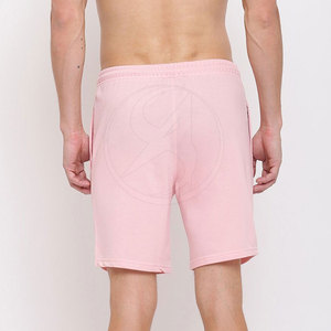 OEM Service Wholesale Custom Design 100% Cotton Solid Casual Breathable Men Shorts with Custom Logo Private <b>Label</b> for Adults - Product Image 5