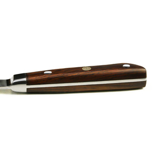 Cuchillo de Chef Japonés de Damasco Personalizado al por Mayor, OEM ODM, Acero con Alto Contenido de Carbono, Mango de Madera, Ambidiestro, Apto para Lavavajillas - Product Image 6