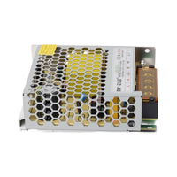 Fuente de Alimentación Personalizable de 50W para Riel DIN, Salida Dual 12VDC 4.2A, Gabinete de Distribución de Energía Industrial, Voltaje de Entrada 220V, Ry-ele