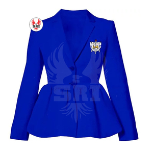 เสื้อเบลเซอร์ปักลายชมรมซิกม่าแกมมาโรของกรีซ SGRho เสื้อเบลเซอร์ติดกระดุมแบบมีแถบชมรมซิกม่าแกมมาโร สามารถปรับแต่งได้ - Product Image 5