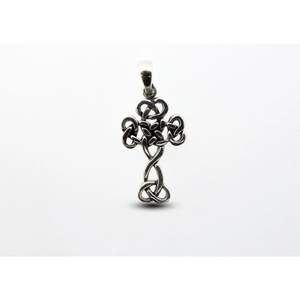 Pendentif croix noeud celtique - Product Image 1