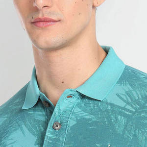 Chemise de golf pour homme à col montant, unie, 100% coton, anti-froissement, poche avant, style boutonné, taille personnalisée, prix de gros bon marché - Product Image 6