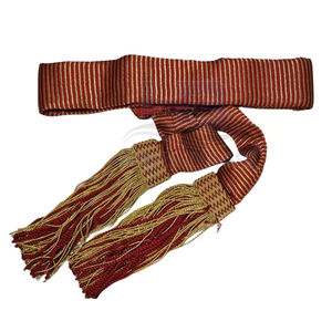 Faja de Cintura de tela larga para envolver alrededor de vestidos o túnicas Faja de cintura minimalista con material ligero - Product Image 1