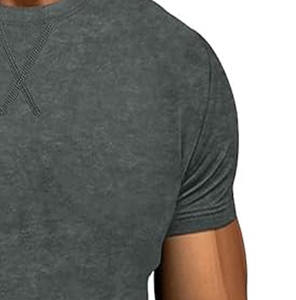 T-shirts personnalisés à séchage rapide pour hommes T-shirt de sport de gymnastique à manches longues vierge en gros pour la meilleure vente téléchargée par Dress Sports - Product Image 2