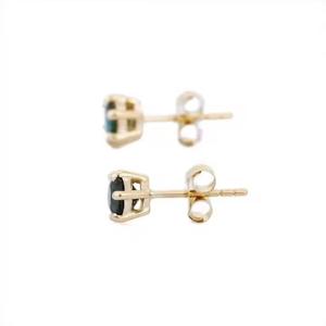 18K Yellow Gold <b>Earrings</b> With Lab Grown Diamond <b>Long</b> Dangle Drop <b>Earrings</b> for Gift Wedding Party - Product Image 2