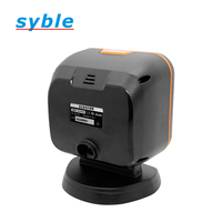 Lector de código QR para Escáner de código de barras de escritorio USB 2d Syble para supermercado, en línea