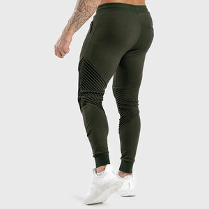 Nueva llegada de los hombres del gimnasio del deporte Jogging Pantalones de lona de alta calidad ligero con logotipo personalizado ropa casual - Product Image 2