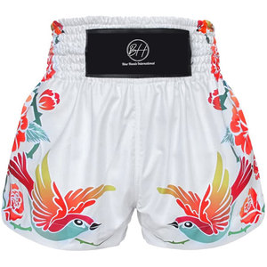 Shorts de Muay Thai 2026 Respirants à Séchage Rapide 100% Polyester Qualité Supérieure Fournisseur Chaud Design Personnalisé - Product Image 1