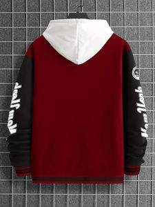 Meilleure vente Veste Versity en matériau frais Concevez votre propre vente chaude et tendance Veste Versity de qualité supérieure à bas prix pour hommes - Product Image 3