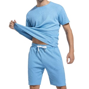Nouveau design – Survêtement d'été décontracté et confortable à manches courtes 100 % coton pour homme – Collection 2026 - Product Image 3