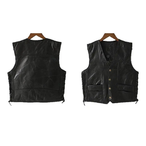 Nuevo Chaleco de Motociclista de Cuero Super Rider de Alta Calidad a Precio de Mayoreo, Chaleco de Motociclista para Hombre, Impermeable y Transpirable - Product Image 3