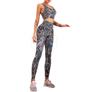 Transpirable de secado rápido Sport Legging Bra Mujeres Activewear Fitness Yoga Wear Bra Leggings Gym Yoga Sets - Product Image 1