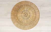 Diseño Retro Conjunto De 3 Decoración Seagrass Decoración De Pared Decoración Del Hogar Bajo MOQ Precio Barato Al Por Mayor Artesanía De Vietnam