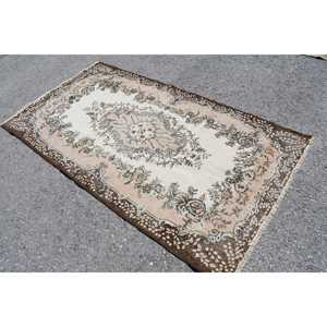 พรมขนาด 3.8x7 ฟุต, พรมตุรกี, พรมลายทางสีน้ำตาล - Product Image 1