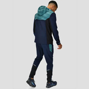 Conjunto Deportivo de Dos Piezas para Hombre, Sudadera con Capucha de Invierno de Alta Calidad, 100% Algodón, Color Sólido, Manga Larga - Product Image 1