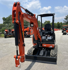 รถขุด Kubota KX057-4 รุ่นปรับปรุงใหม่ เครื่องยนต์ดีเซล แรงขุดสูง พร้อมหัวต่อแบบรวดเร็ว สำหรับงานก่อสร้างและจัดสวน - Product Image 1