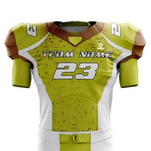 Uniforme de Fútbol Americano Personalizable con Diseño Nuevo, Estilo Único de Equipo Nacional, Transpirable, de Secado Rápido, 100% Poliéster, Pantalones Cortos - Product Image 5