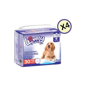 Lovely Friends Tapis d'entraînement pour chiens 60-90 cm Lot de 4 de 30 - Product Image 1