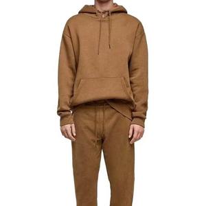 Luxe sur mesure 450 GSM hommes survêtement personnalisé imprimé Logo pantalons de survêtement et sweat à capuche ensemble survêtement surdimensionné pour hommes - Product Image 1
