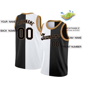 Customizable Double Sided Quick Dry Four-Way Stretch Breathable 100% Polyester Man Basketball Vest Red Black Reversible Sports - Product Image 2