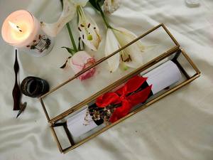 เครื่องประดับใหม่กล่องทรงสี่เหลี่ยมผืนผ้าขนาด9x2x2นิ้ว - Product Image 3