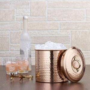 Seau à glace en cuivre au design élégant et intemporel de haute qualité, parfait pour le bar et le mariage - Product Image 6