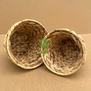 Cestas de Almacenamiento de Mimbre Natural Hechas a Mano y Ecológicas de Vietnam, Cestas de Almacenamiento para Cocina Fabricadas por VgreenArt - Product Image 3