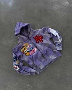 Sudaderas con capucha para hombre Premium Heavy Fleece Pullover Hoodie 100% nuevo algodón Slim Fit diseño bordado Technics Plain Dyed Hoodie OEM - Product Image 4