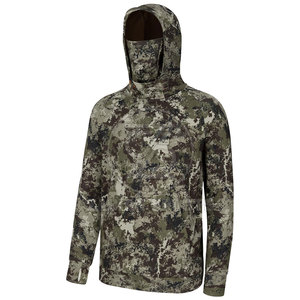 Sudadera interior cálida y duradera para hombre con patrón de camuflaje en negrita costuras fuertes y escote con capucha para invierno - Product Image 1