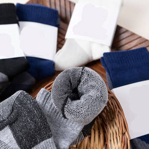 Calentadores de piernas informales gruesos de LICRA/Nailon/algodón directos de fábrica ODM, con logotipo personalizado, tejidos para hombre, cálidos para invierno, uso diario para caminar - Product Image 6