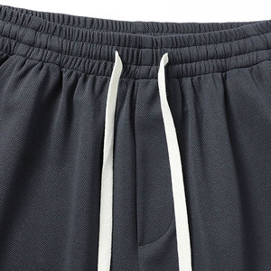 Ensemble décontracté en coton respirant pour homme, chemise à col montant vintage à boutons et short pour homme, vêtements d'été - Product Image 6