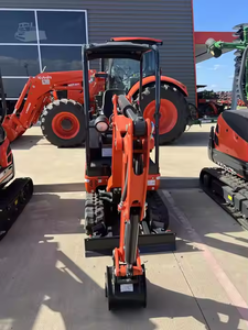 Mini-excavatrice sur chenilles Kubota KX018-4, excavatrice compacte sur chenilles pour travaux agricoles, construction et aménagement paysager - Product Image 3