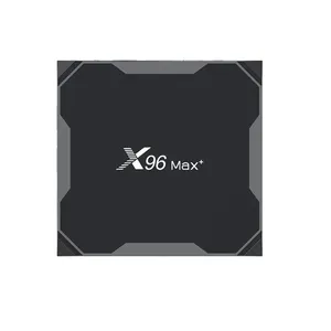 4KセットトップボックスサポートムービービデオオンラインスマートAndroidインターネットX96Max Plus4Gセットトップボックス (BT4.1デュアルWifi付き)