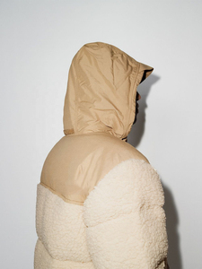 promotion2025 New Arrival Men's <b>Quilted</b> Puffer <b>Jacket</b> Winter Warm Black Hooded Bubble Padded <b>Jacket</b> with Thick Windbreaker - Product Image 4