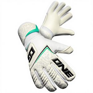 Gants de gardien de but de football ADVANCE Mentality Monster Fingersave respirants en latex allemand de 4 mm avec fermeture auto-agrippante - Product Image 6