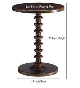 Table d'appoint ronde en bois Table d'appoint Table de nuit Table Beah pour meubles de salon disponible à la vente à un prix abordable - Product Image 1